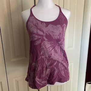 American Eagle Outfitters Purple Fitted Tank Top